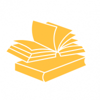 IMAGE of an open book with pages fluttering sitting on top of a closed book